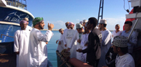 Oman Kabus University visits our fishing boat Oman Kabus University visits our fishing boat